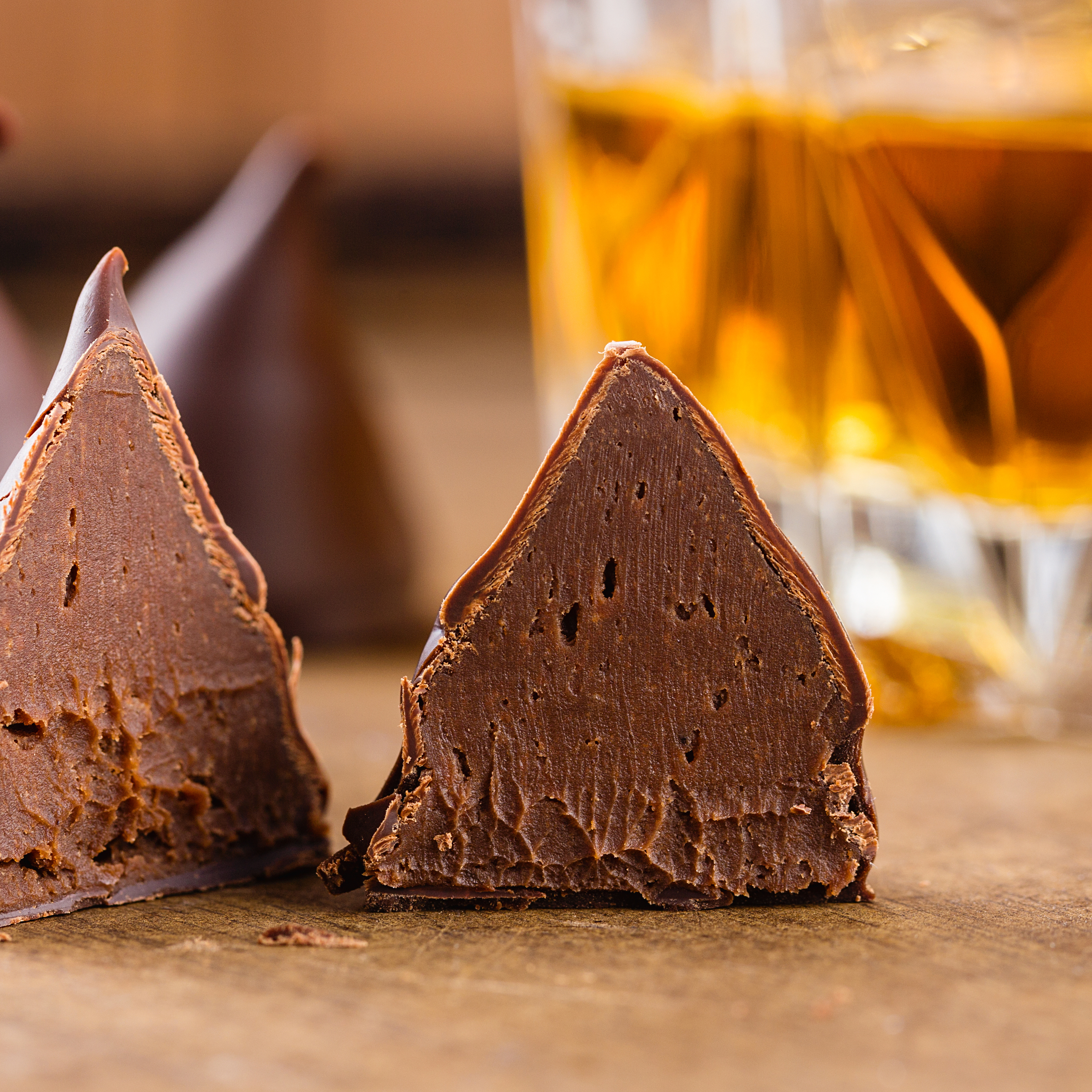 Whisky truffles