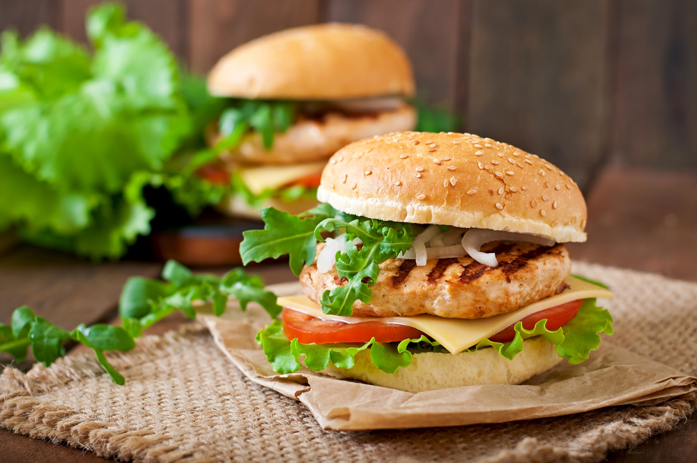 Chicken burger