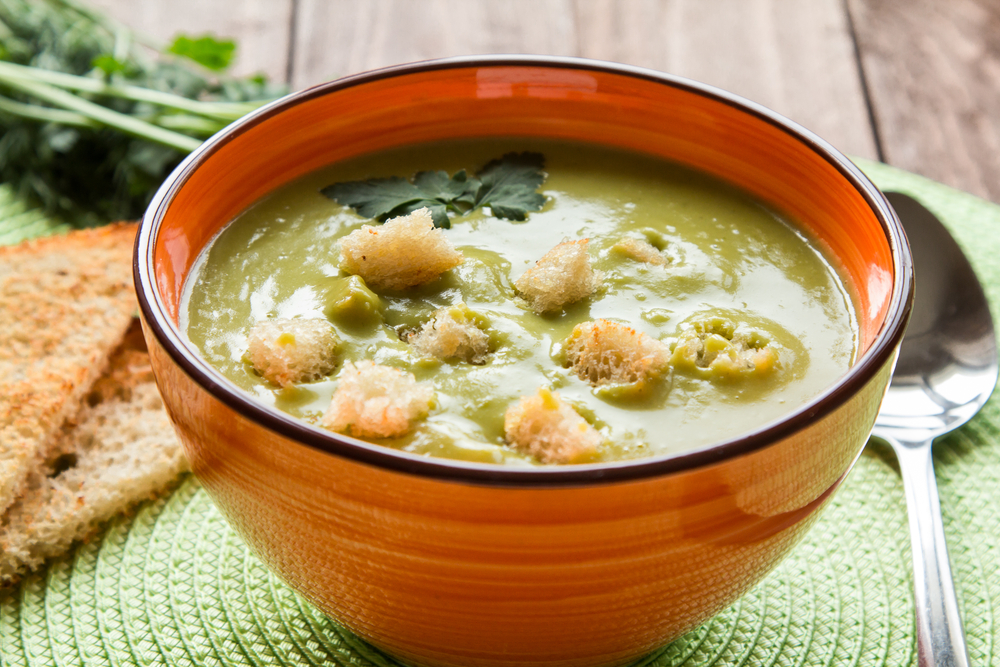 Pea soup