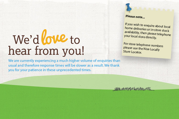 We'd love to hear from you! Enter your postcode to get in touch with your local store or contact our head office