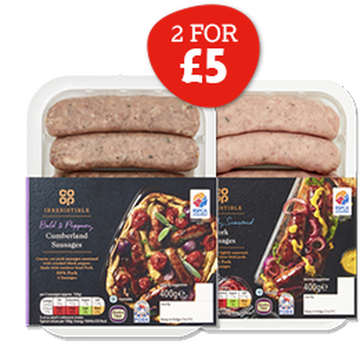 Co-op Sausages