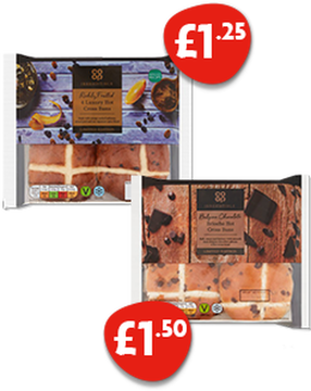 Co-op Hot Cross Buns