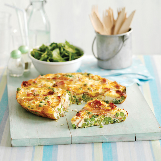 Potato, Spring Onion and Cheese Frittata Mains Recipe Ideas from Nisa
