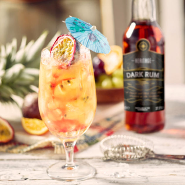 Dark Rum Punch A Quick and Easy Recipe