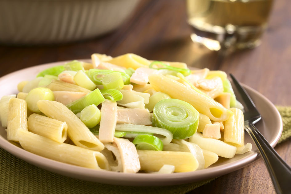 Ham & Leek Pasta A Quick and Easy Recipe